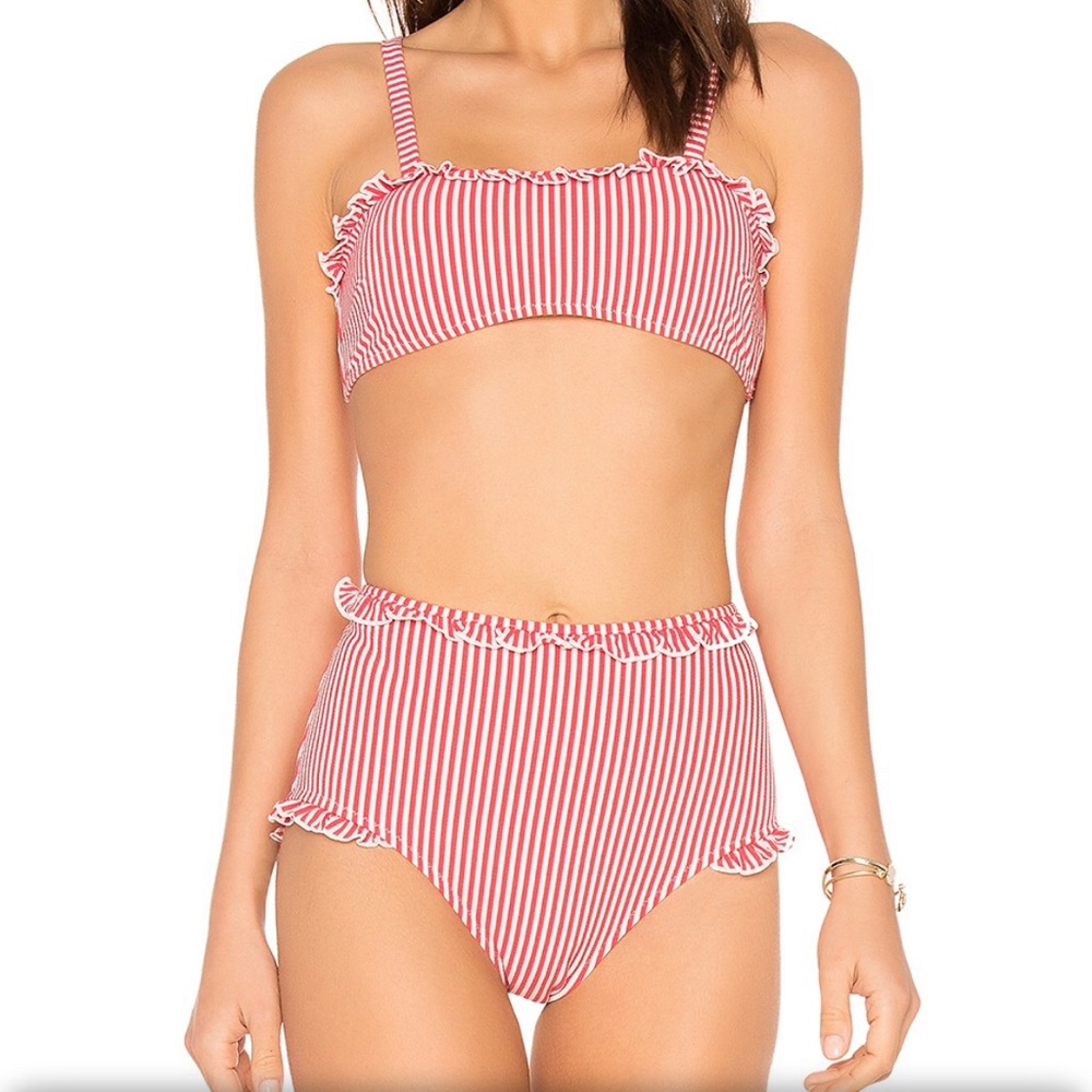 Solid & Striped Leslie bikini set size x-small.